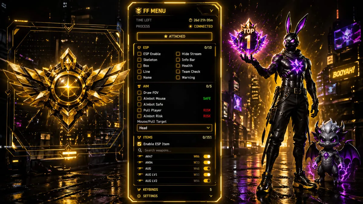 KEY AIMBOT PC AURORA VN